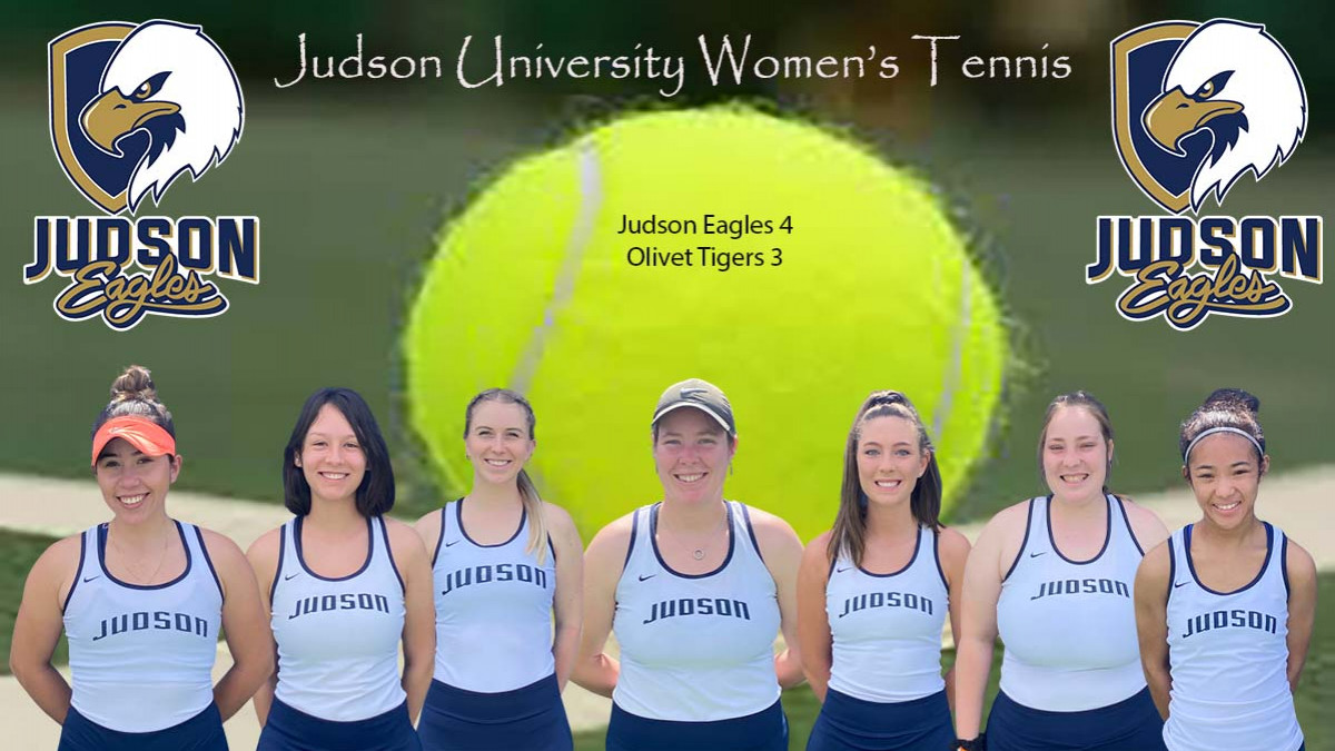 Judson Women's Tennis Wins 4-3 Over Olivet Nazarene