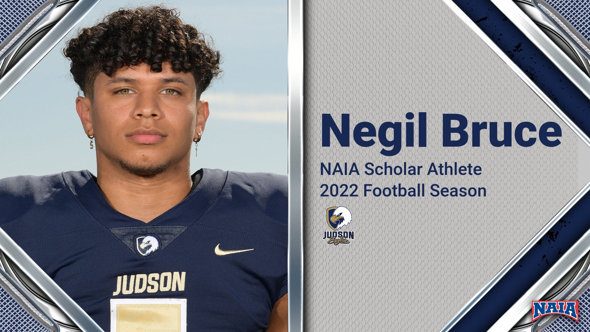 Negil Bruce Earns Second National Scholar Athlete Award with NAIA Honor