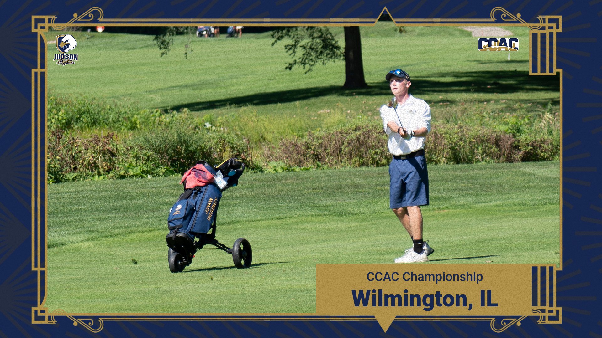 Sippy and McCoy Lead Way for Eagles at CCAC Championship