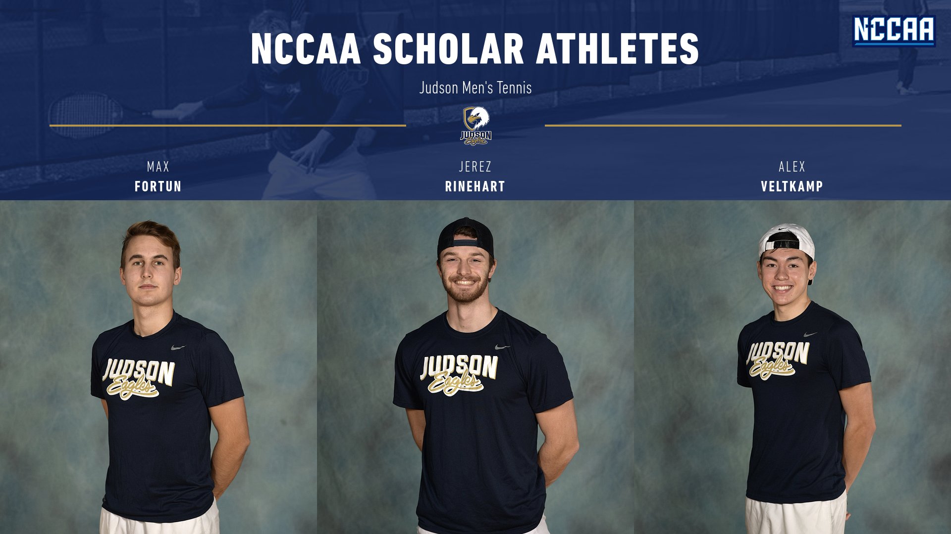 Men's Tennis Program is Recognized with Three NCCAA Scholar-Athletes