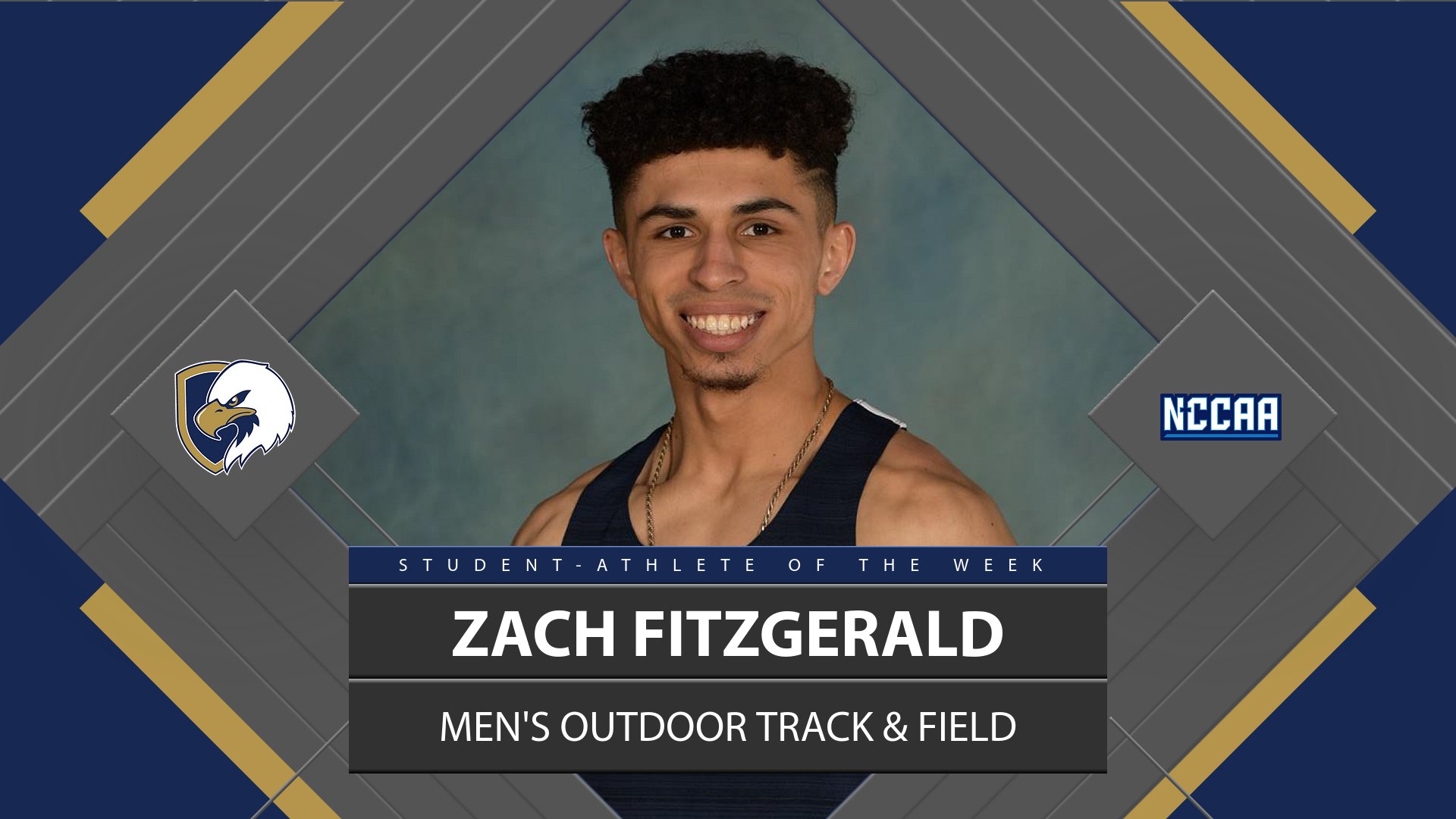 Zach Fitzgerald Named NCCAA Field Athlete of the Week