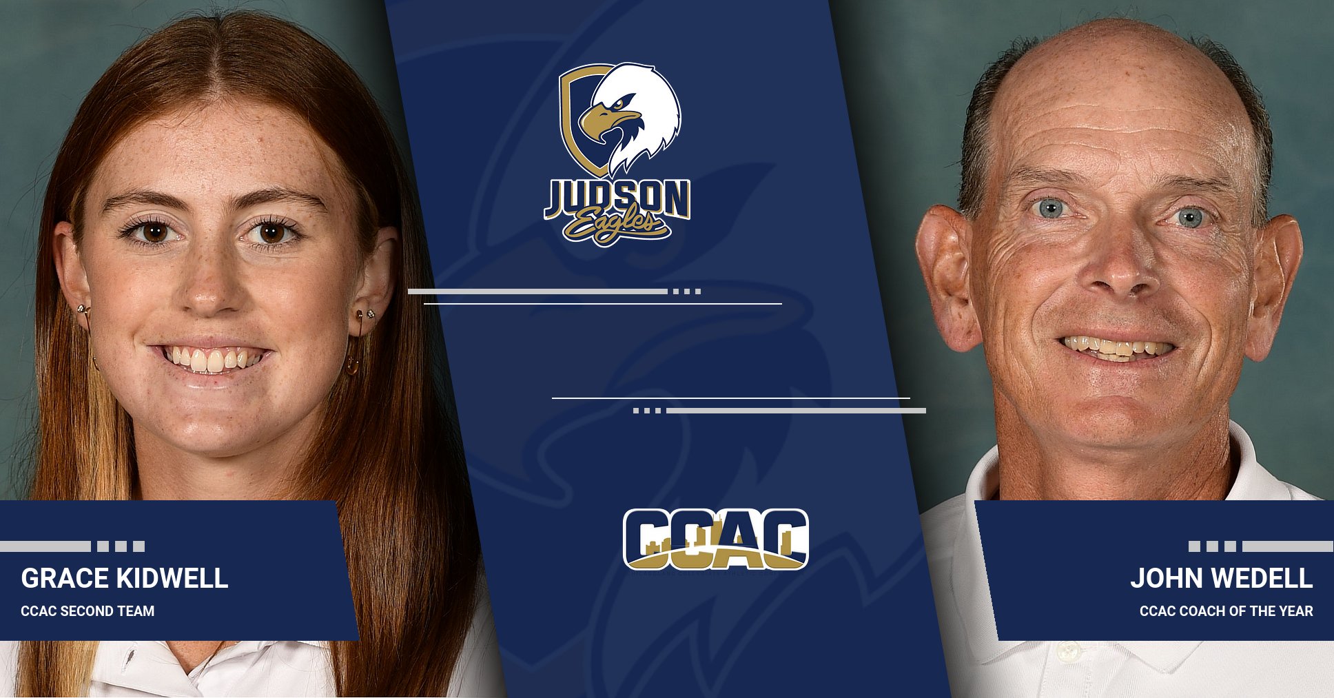 Wedell Named CCAC Coach of the Year, Kidwell Named to CCAC All-Conference Second Team
