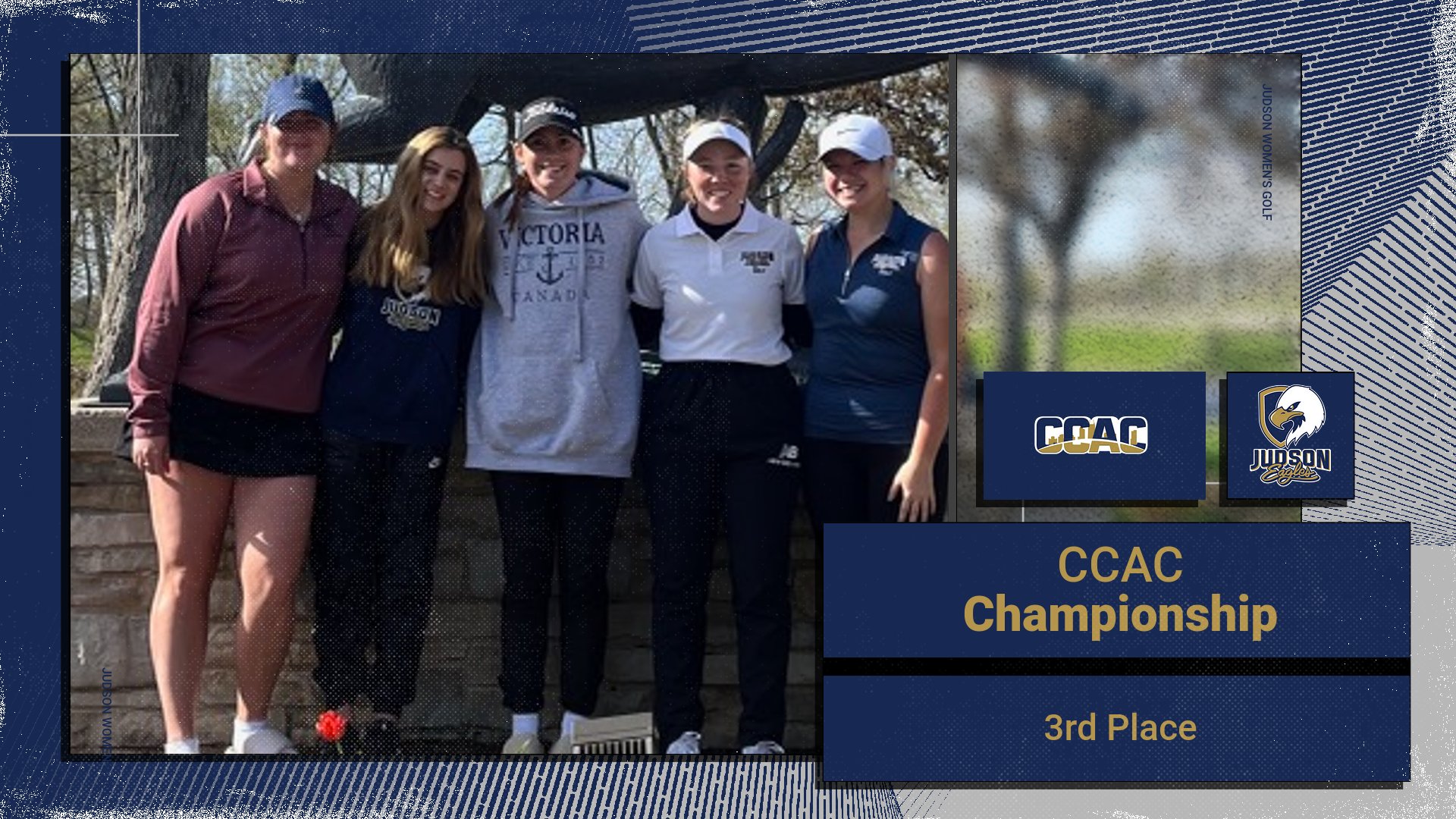 Women's Golf Finishes in Program-Best Third Place at CCAC Tournament